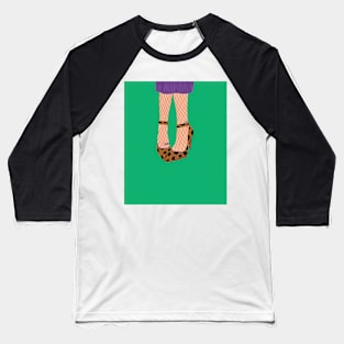 Leopard shoes Baseball T-Shirt